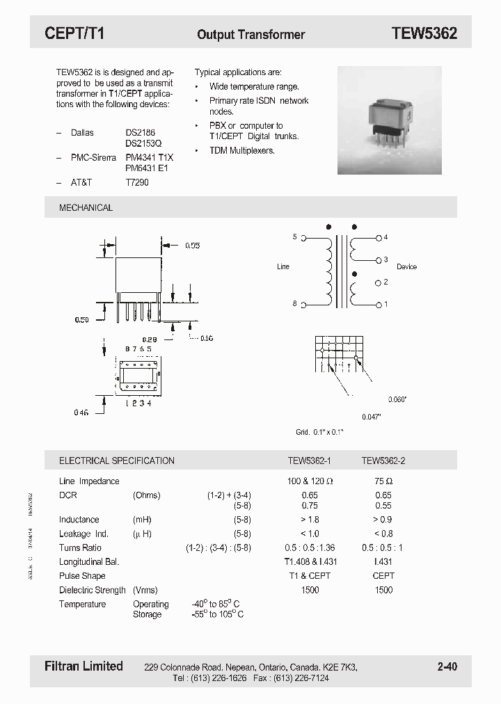 TEW5362-1_1106671.PDF Datasheet