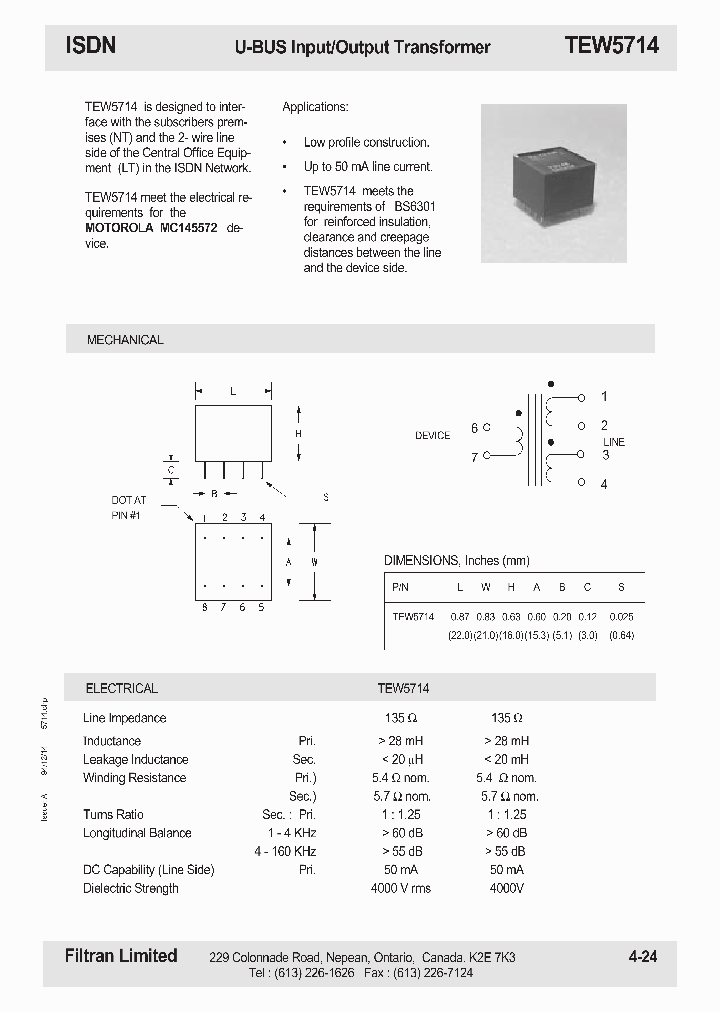 TEW5714_1105815.PDF Datasheet