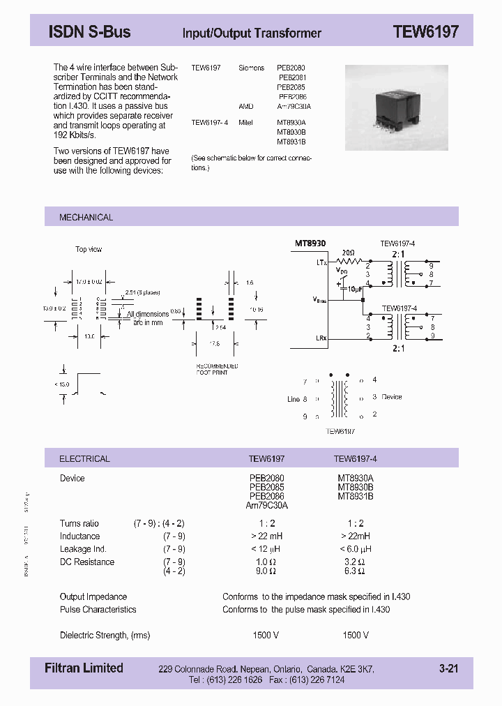 TEW6197_1105962.PDF Datasheet