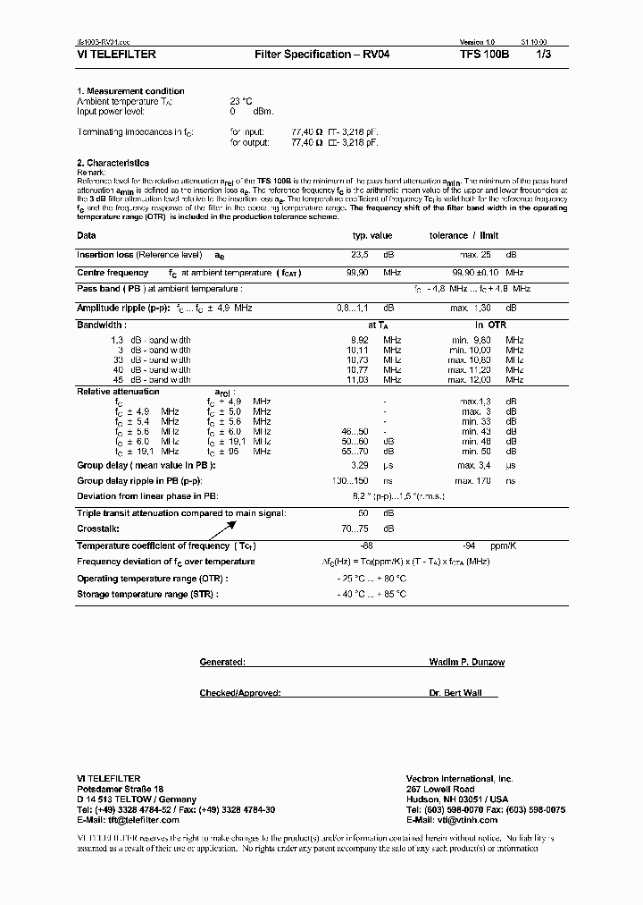 TFS100B_1324369.PDF Datasheet