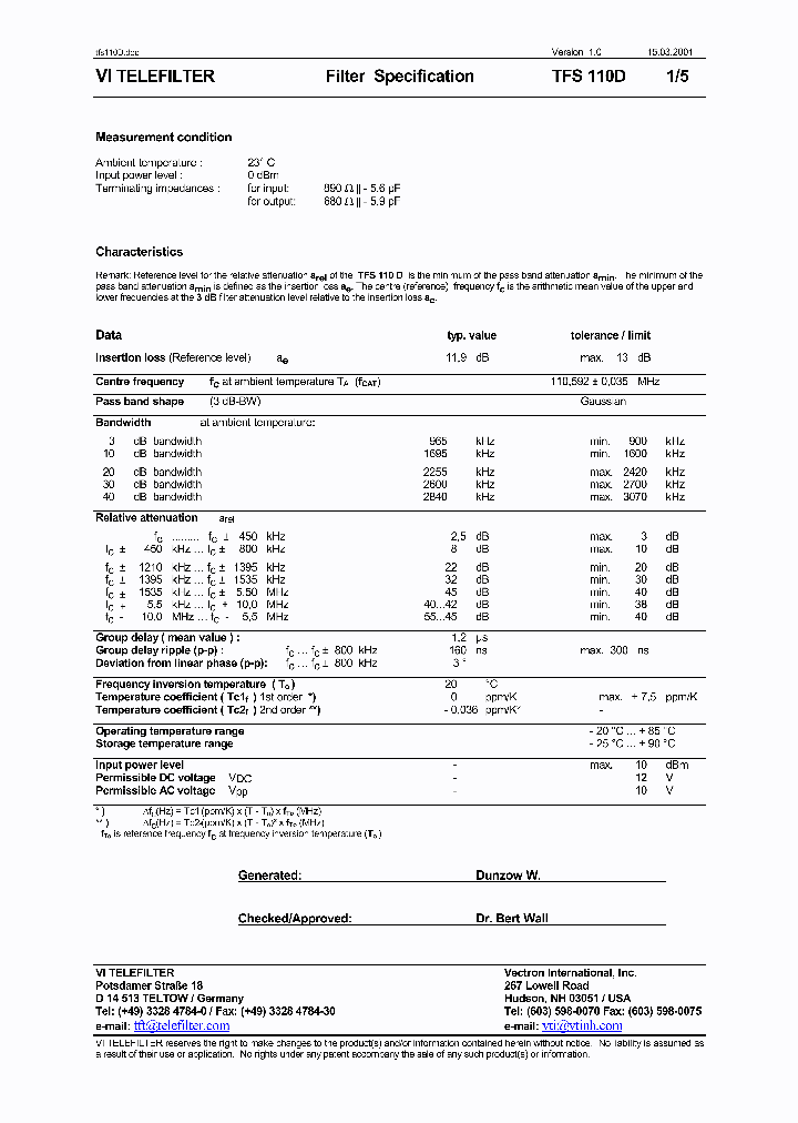 TFS110D_1173820.PDF Datasheet