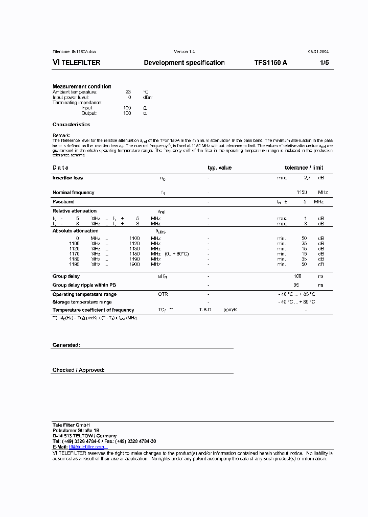 TFS1150A_1324377.PDF Datasheet