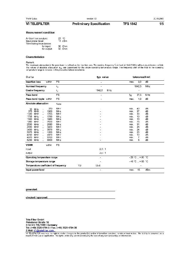 TFS1842_1324455.PDF Datasheet