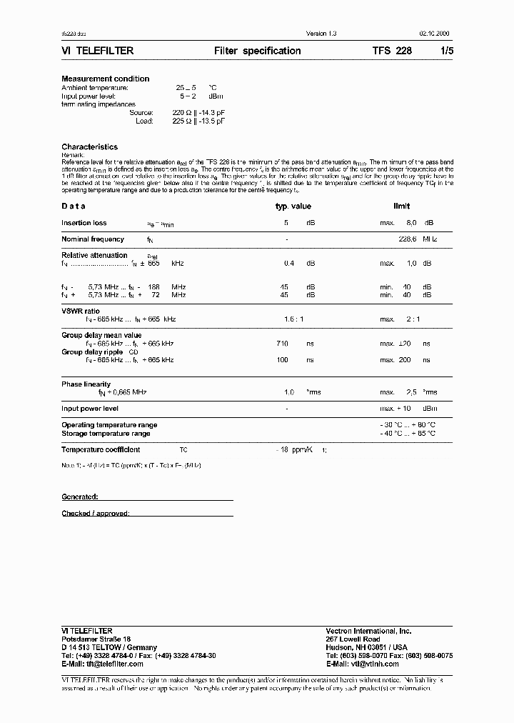 TFS228_1324496.PDF Datasheet