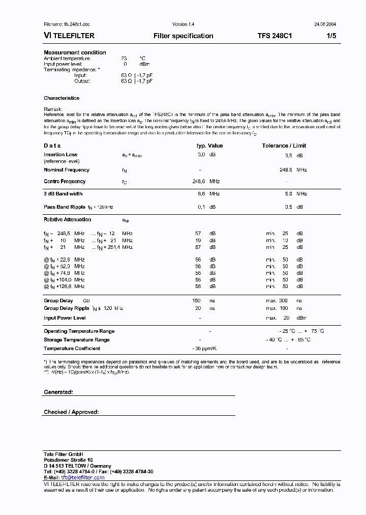 TFS248C1_1324520.PDF Datasheet