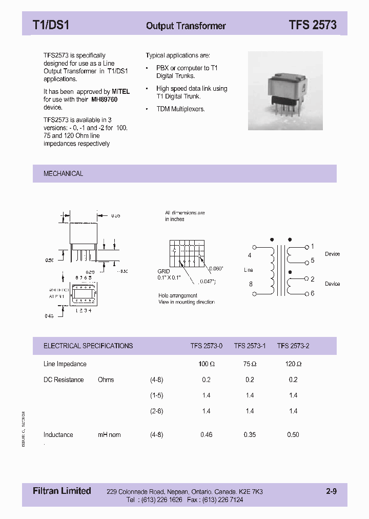 TFS2573-1_1106724.PDF Datasheet