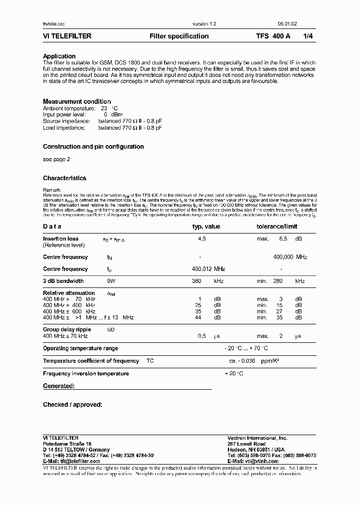 TFS400A_1324592.PDF Datasheet