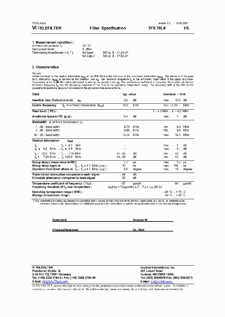 TFS70L9_1324696.PDF Datasheet