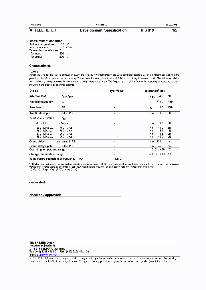 TFS810_1324717.PDF Datasheet