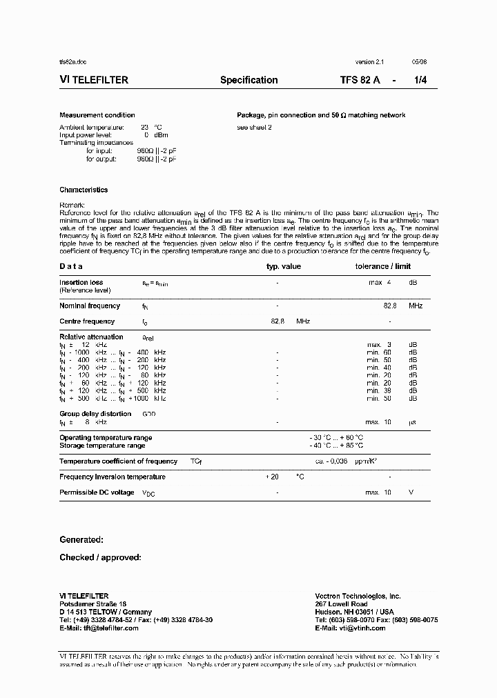 TFS82A_1324718.PDF Datasheet