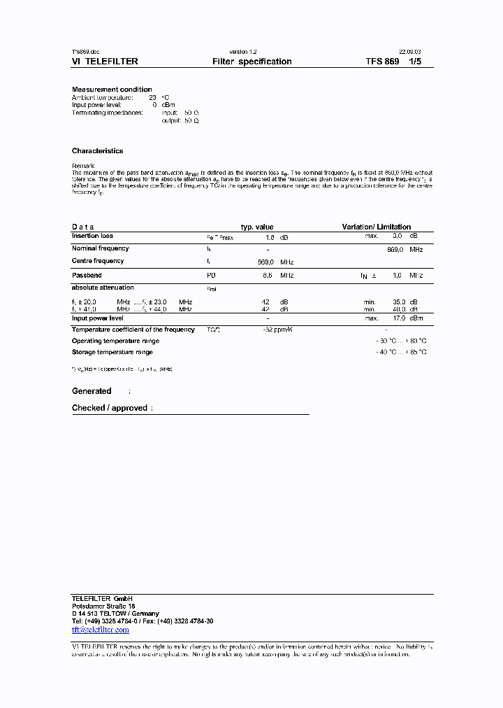 TFS869_1324731.PDF Datasheet