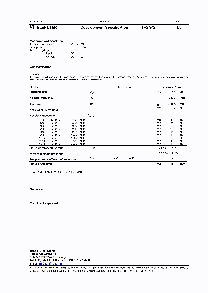 TFS942_1324738.PDF Datasheet