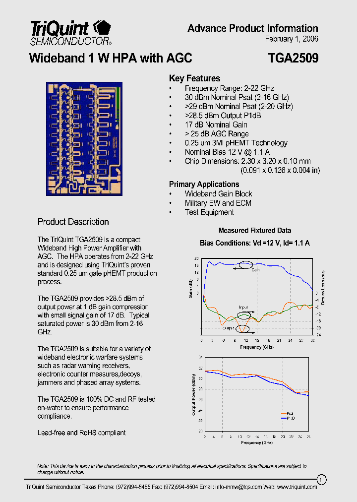 TGA2509_1174065.PDF Datasheet