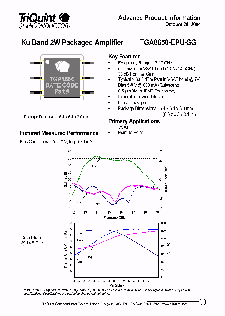 TGA8658-EPU-SG_1324820.PDF Datasheet