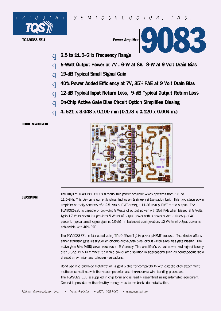 TGA9083-EEU_1324824.PDF Datasheet