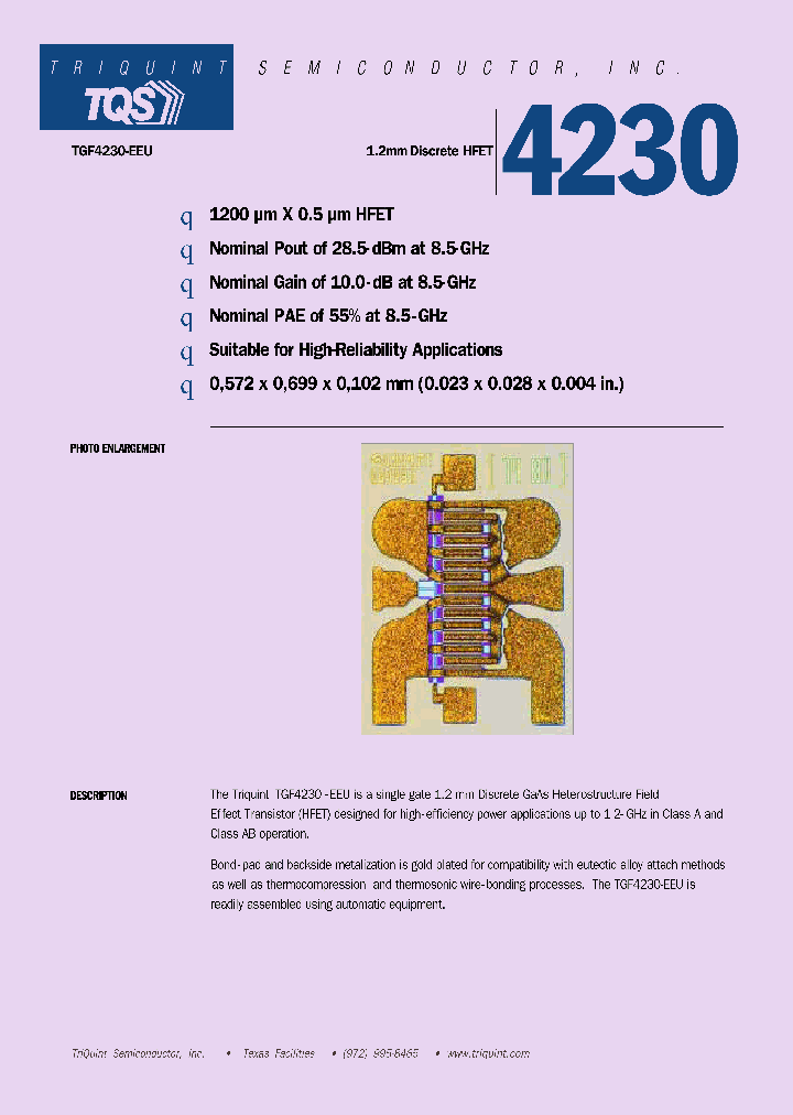 TGF4230-EEU_1324846.PDF Datasheet