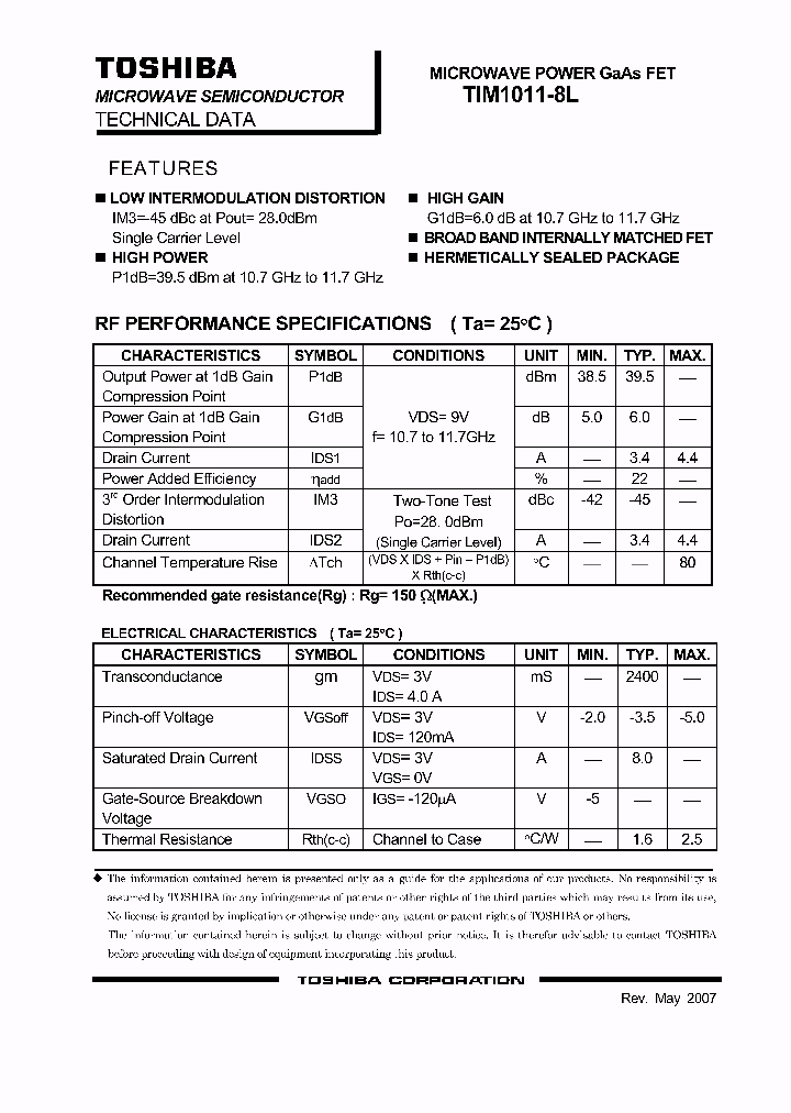TIM1011-8L_1325151.PDF Datasheet