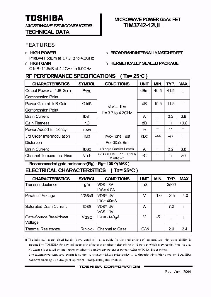 TIM3742-12UL_1325158.PDF Datasheet