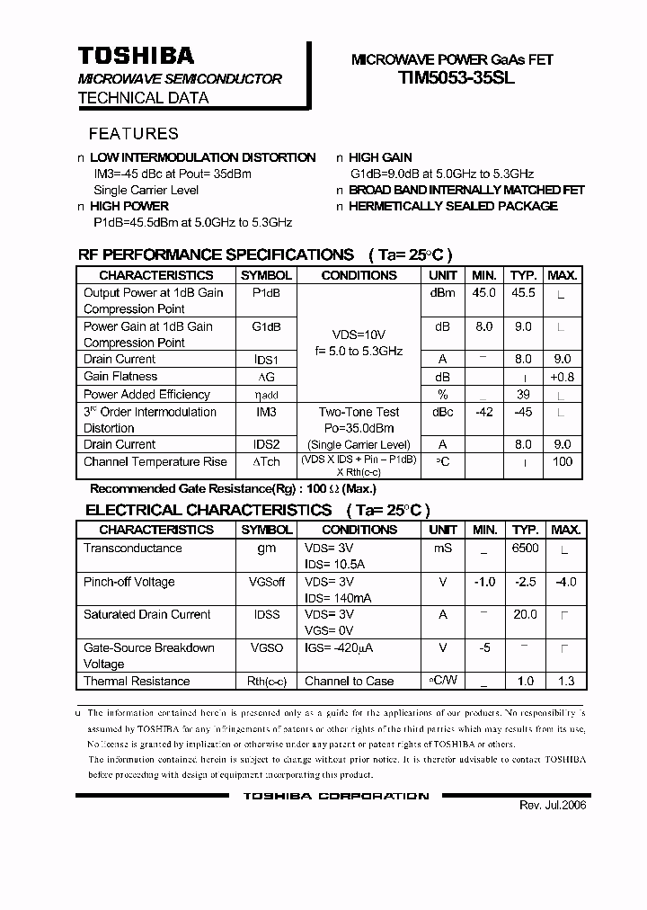 TIM5053-35SL_1144234.PDF Datasheet