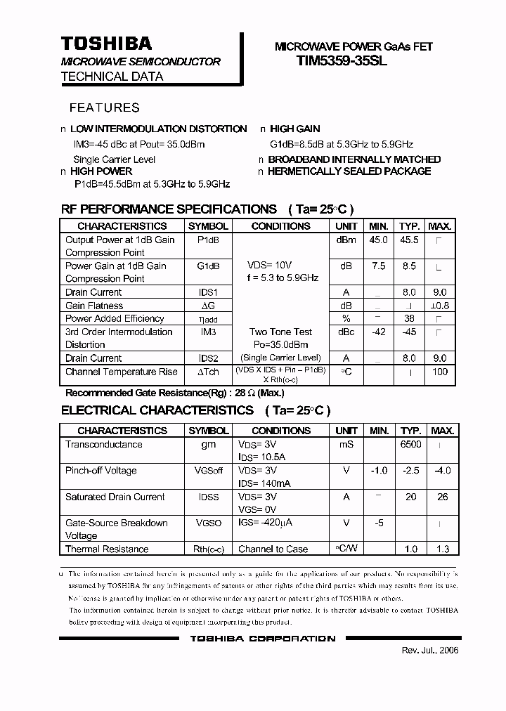 TIM5359-35SL_1325167.PDF Datasheet