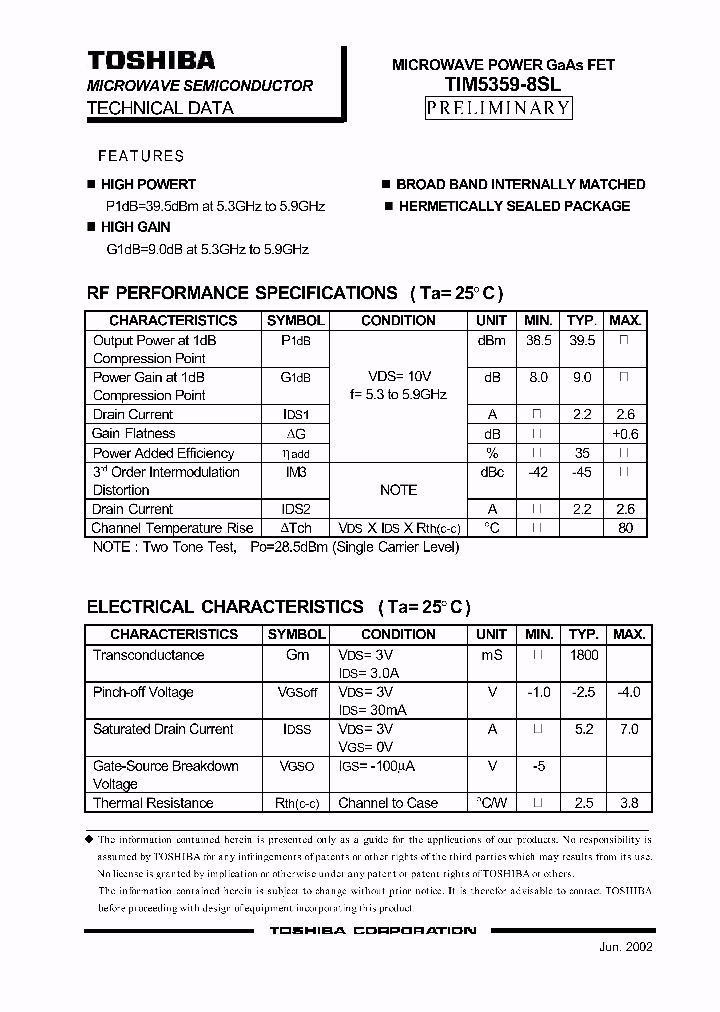 TIM5359-8SL_1325169.PDF Datasheet