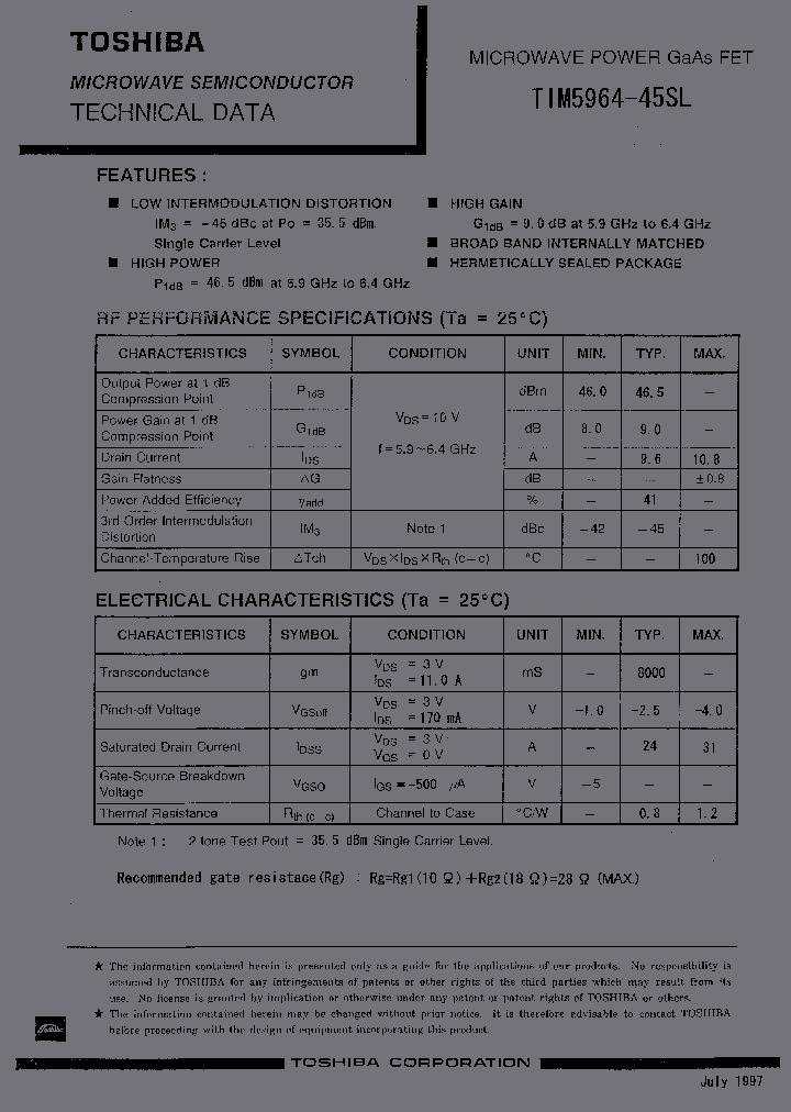 TIM5964-45SL_1127269.PDF Datasheet