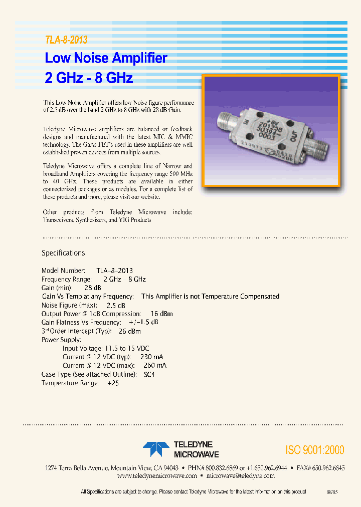 TLA-8-2013_1325913.PDF Datasheet