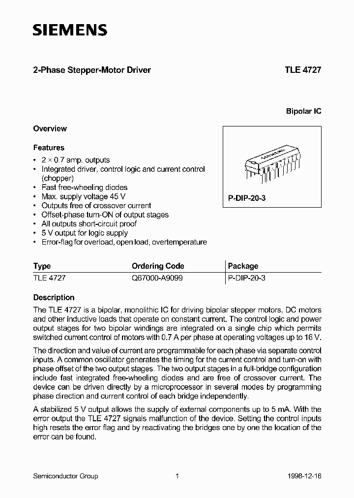 TLE4727_1055017.PDF Datasheet