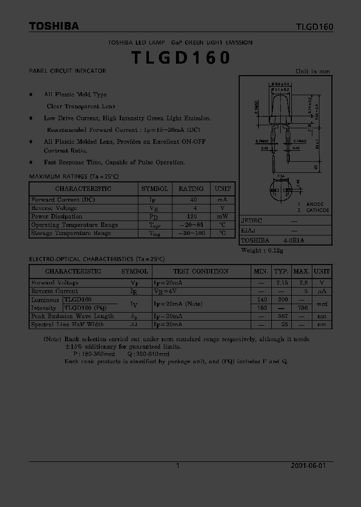 TLGD160_1326191.PDF Datasheet