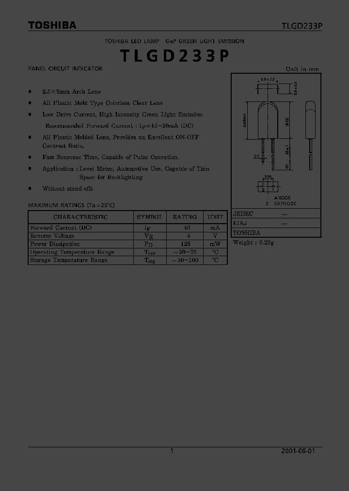 TLGD233P_1326194.PDF Datasheet