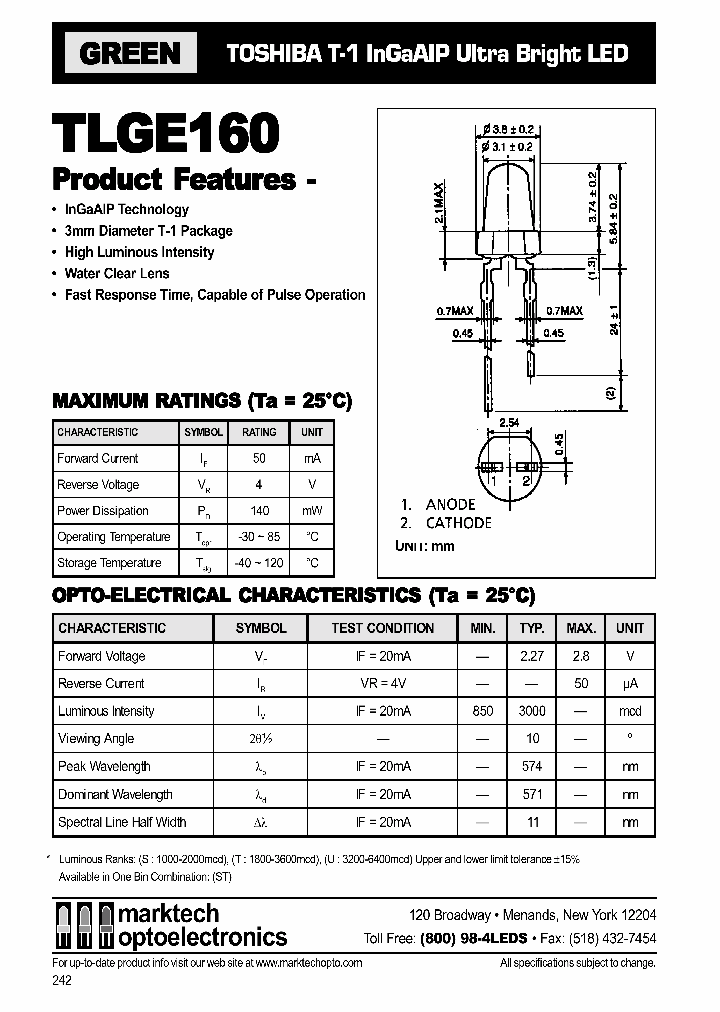 TLGE160_1326201.PDF Datasheet