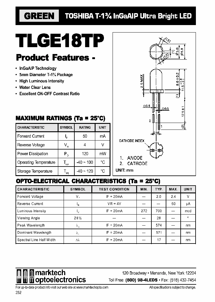 TLGE18TP_1326204.PDF Datasheet