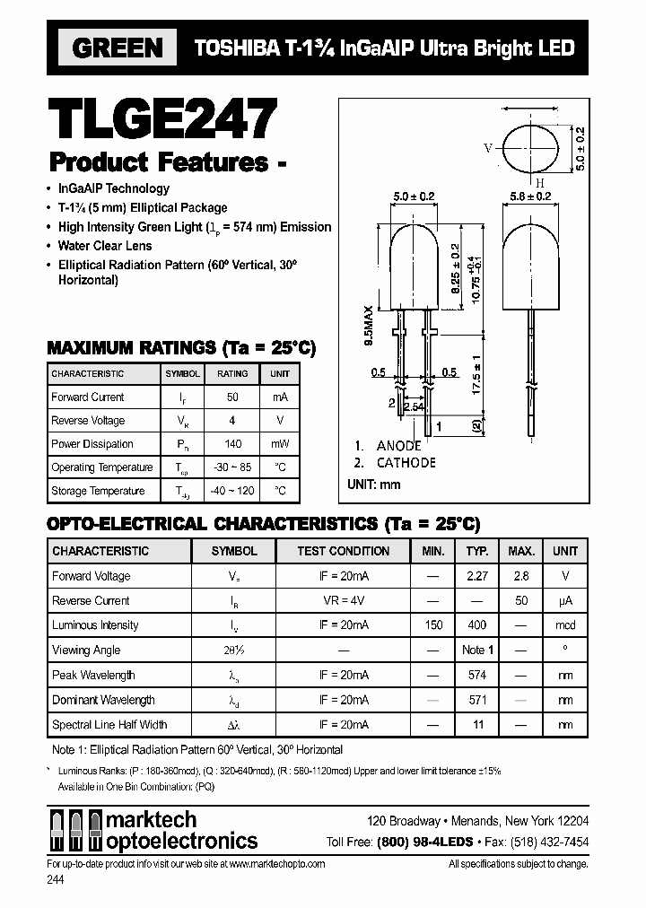 TLGE247_1326205.PDF Datasheet