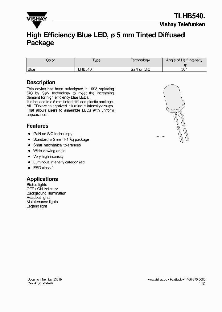 TLHB5401_1326212.PDF Datasheet