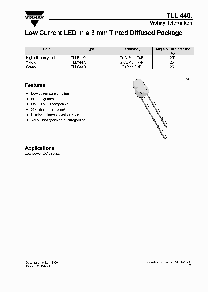TLLY440_1326269.PDF Datasheet