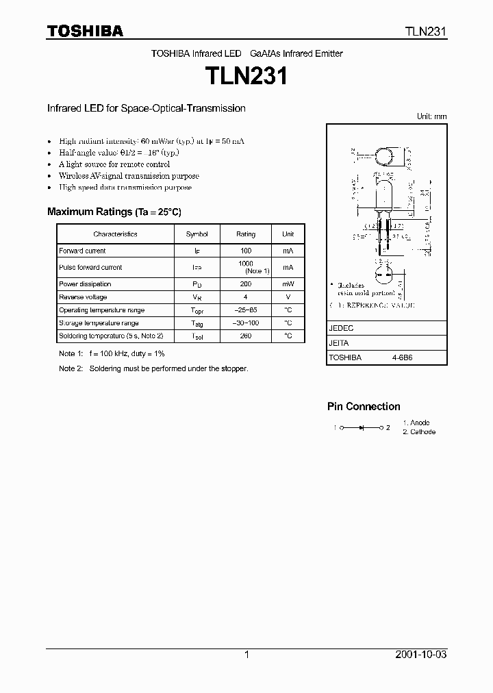 TLN231_1059388.PDF Datasheet
