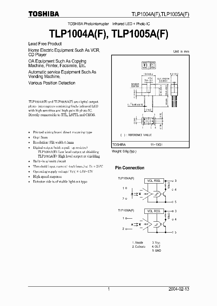 TLP1005AF_1326327.PDF Datasheet
