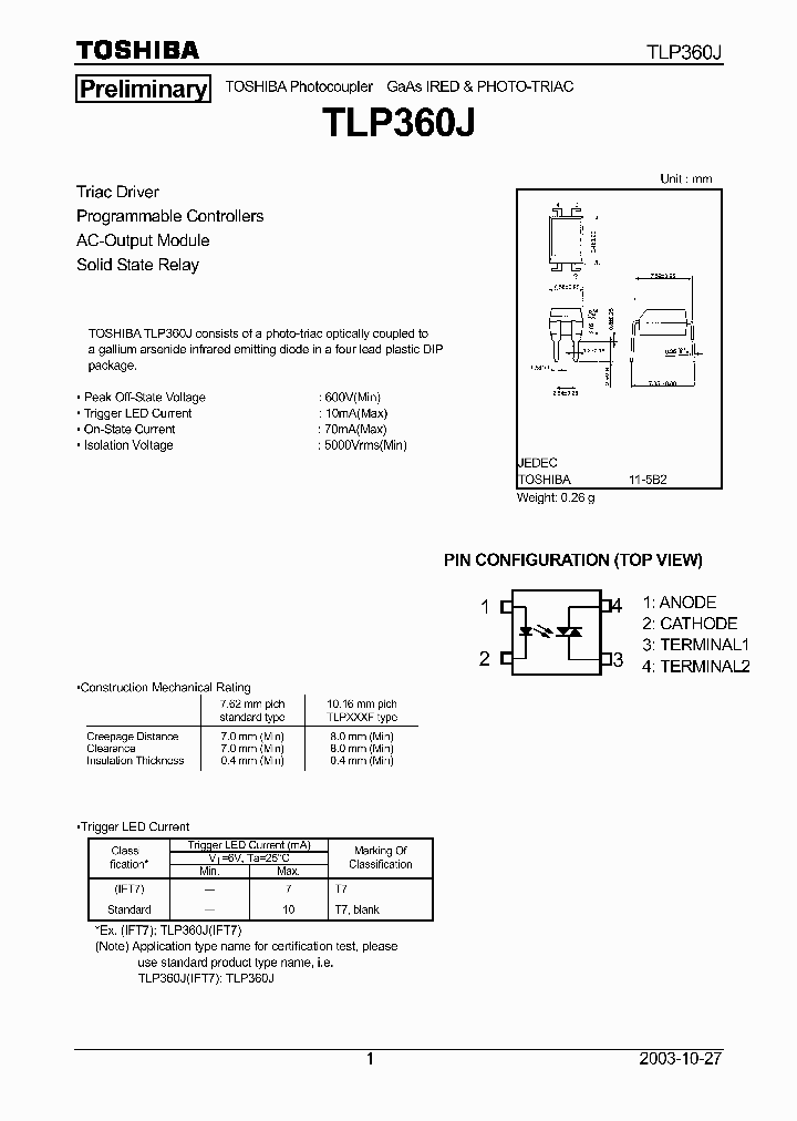 TLP360J_1326398.PDF Datasheet