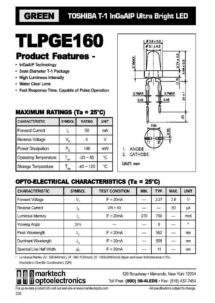 TLPGE160_1326473.PDF Datasheet