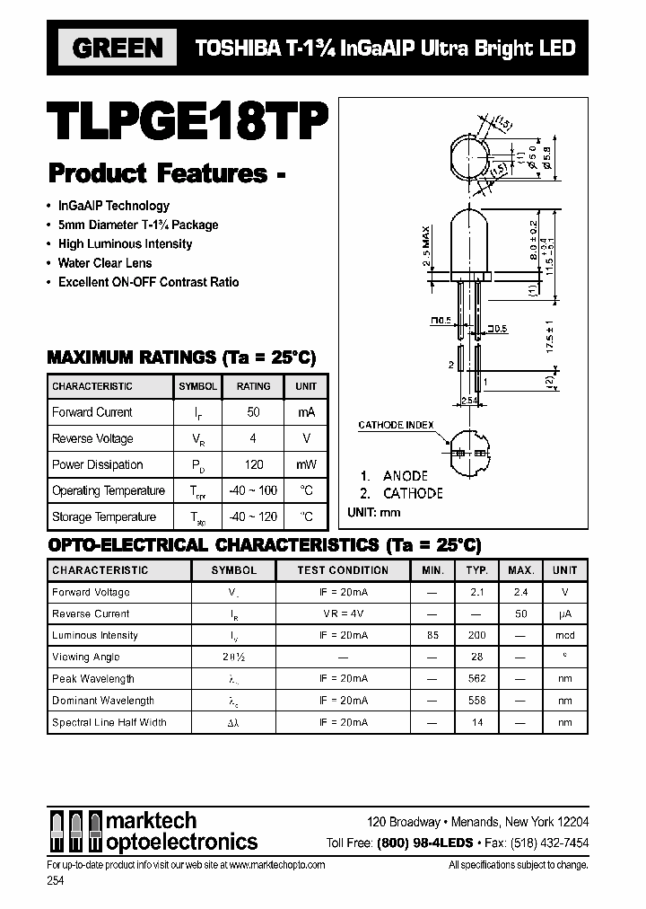 TLPGE18TP_1326476.PDF Datasheet