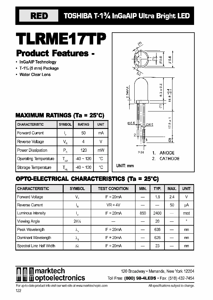 TLRME17TP_1326505.PDF Datasheet