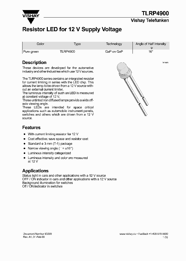 TLRP4900_1326507.PDF Datasheet