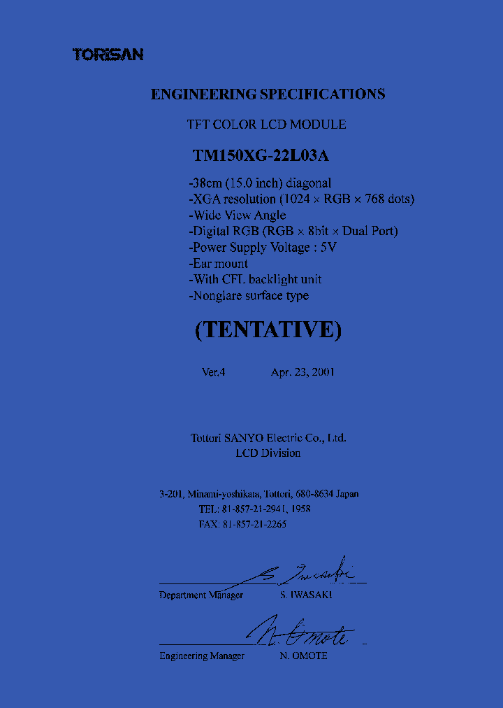 TM150XG-22L03A_1326829.PDF Datasheet