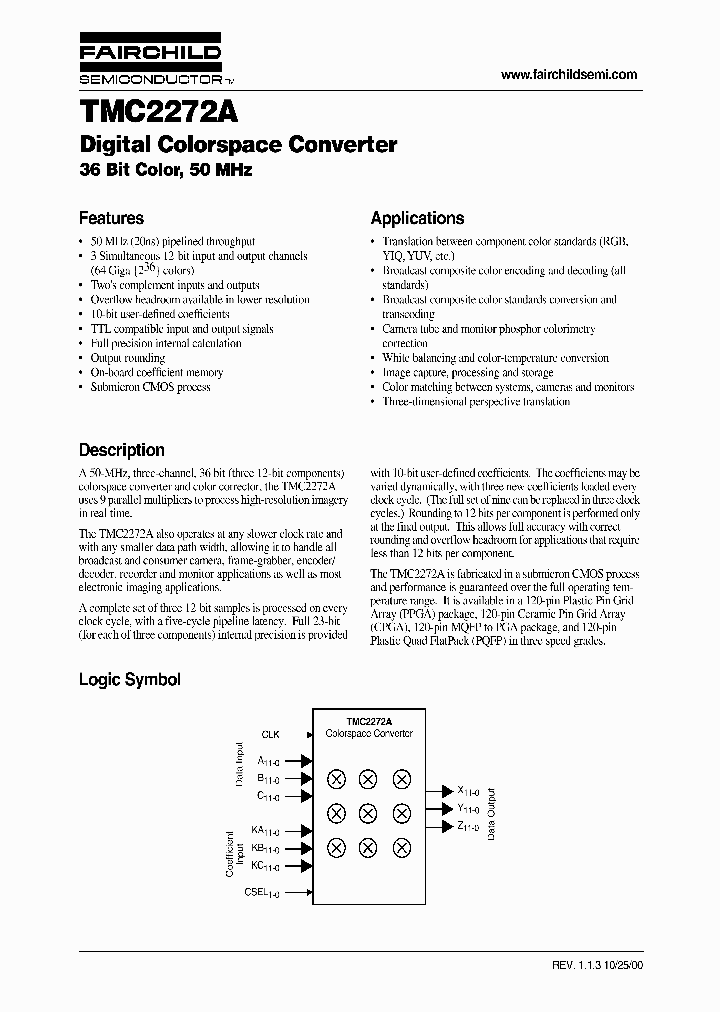 TMC2272AG1C_1166766.PDF Datasheet