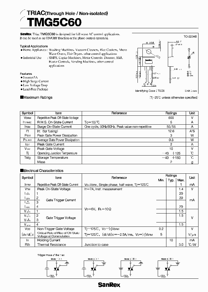 TMG5C60_1327085.PDF Datasheet