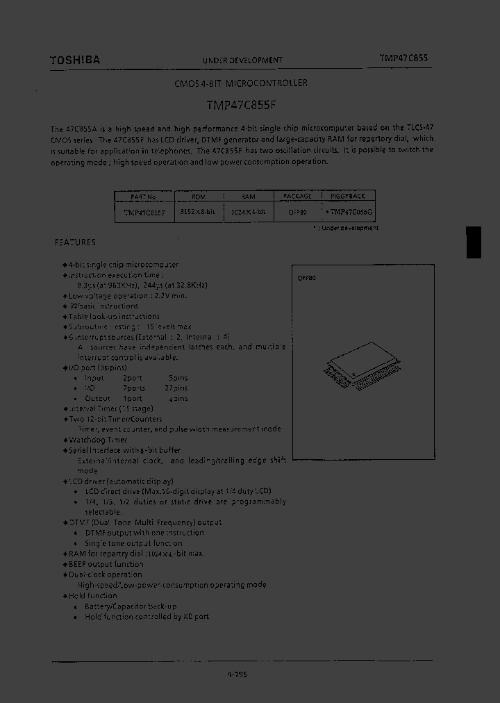 TMP47C855_1327194.PDF Datasheet