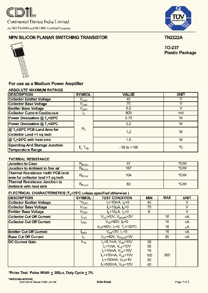 TN2222A_1327520.PDF Datasheet