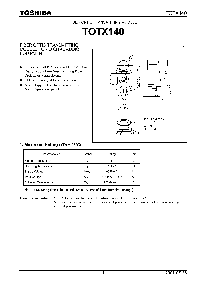 TOTX140_1327678.PDF Datasheet