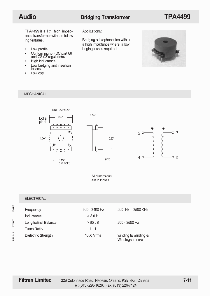 TPA4499_1327901.PDF Datasheet