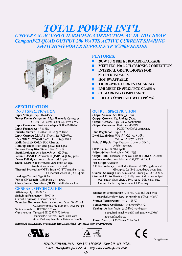 TPAC200P-490O_1327961.PDF Datasheet